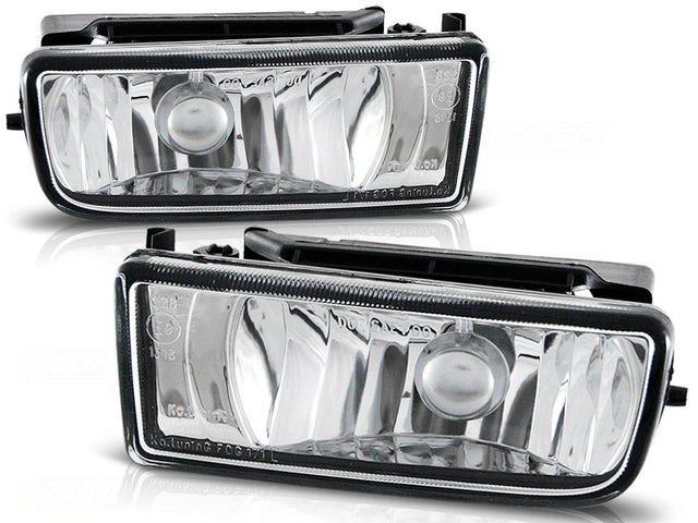 Nebelscheinwerfer Set für BMW 3er E36 1990-1999 chrom E-Prüfzeichen H1 CR-Tuning