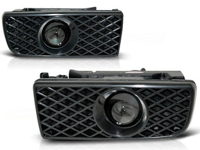Nebelscheinwerfer Gitter für BMW E36 NSW Setpreis schwarz H3 - CR Tuning