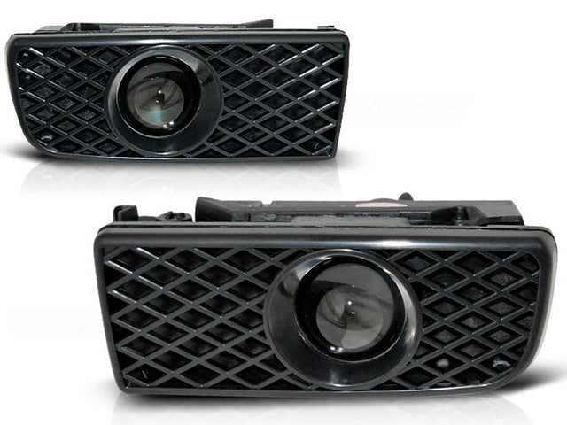 Nebelscheinwerfer Gitter für BMW E36 NSW Setpreis schwarz H3 - CR Tuning
