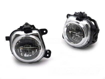 LED Nebelscheinwerfer Set für BMW X3 F25 X4 F26 X5 F15 X6 F16 2013-2019 klar