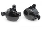 Schwarze Nebelscheinwerfer Set für BMW 1er E81 E87 X1 E84 X3 E83 X5 E70 M-Tech 2004-2014