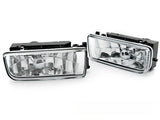 Nebelscheinwerfer Klarglas H1 Set, Paar, mit Leuchtmitteln, Tuning Zubehör für BMW E36