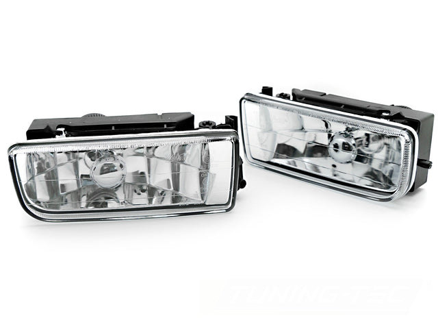 Nebelscheinwerfer Klarglas H1 Set, Paar, mit Leuchtmitteln, Tuning Zubehör für BMW E36