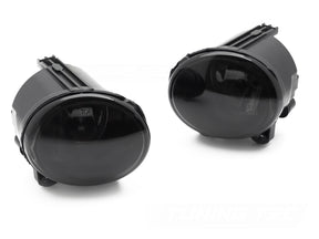 Nebelscheinwerfer Set für BMW E92 E93 F07 F10 F11 F22 F23 2006-2016 Glas H11, schwarzes Gehäuse