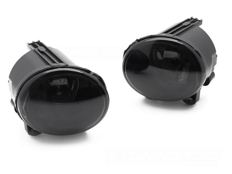 Nebelscheinwerfer Set für BMW E92 E93 F07 F10 F11 F22 F23 2006-2016 Glas H11, schwarzes Gehäuse