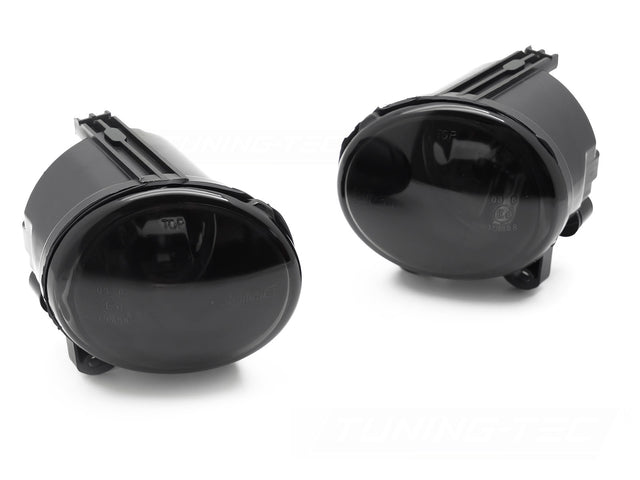 Nebelscheinwerfer Set für BMW E92 E93 F07 F10 F11 F22 F23 2006-2016 Glas H11, schwarzes Gehäuse