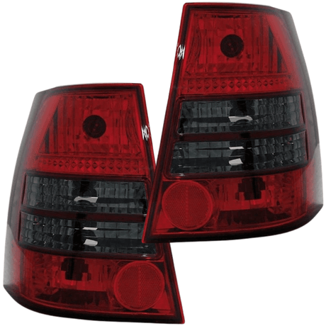 Halogen Rückleuchten Set Rot Smoke für VW Golf 4