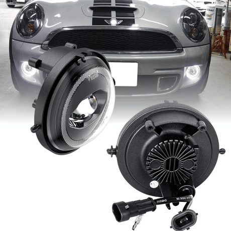 Voll LED Tagfahrlicht Nebelscheinwerfer für MINI R55 R56 R57 R58 R59 R60 2006-2014