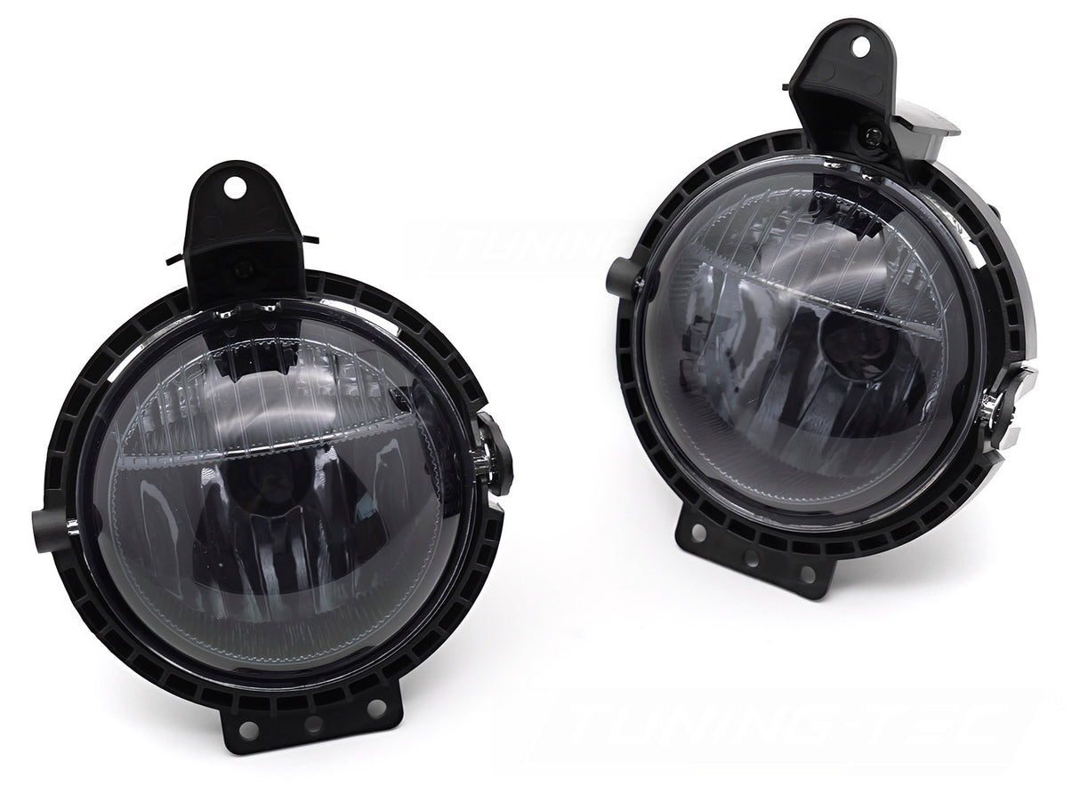 Nebelscheinwerfer mit Tagfahrlicht Set für MINI R55 R56 R57 R58 R59 2006-2015, schwarzes Design