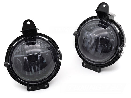 Nebelscheinwerfer mit Tagfahrlicht Set für MINI R55 R56 R57 R58 R59 2006-2015, schwarzes Design