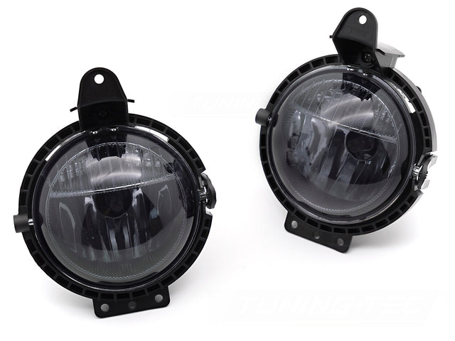Nebelscheinwerfer mit Tagfahrlicht Set für MINI R55 R56 R57 R58 R59 2006-2015, schwarzes Design