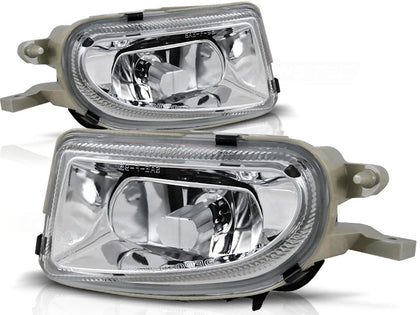 Nebelscheinwerfer Set für Mercedes E-Klasse W210 SLK R170 CLK W208 1996-2002 Chrom
