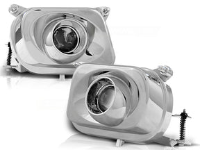 Chrom Nebelscheinwerfer Set Mercedes W210 1995-1999 H3 E-Prüfzeichen CR-Tuning