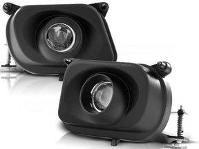 Nebelscheinwerfer Set für Mercedes W210 1995-1999 schwarz Frontleuchten Paar