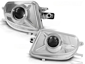 Chrom Nebelscheinwerfer Set für Mercedes W210 E-Klasse, SLK R170, CLK W208