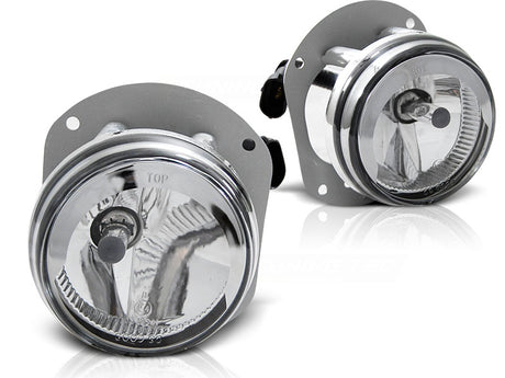 Chrom Nebelscheinwerfer Set für Mercedes W204 W211 E63 AMG, KFZ Zubehör CR-Tuning