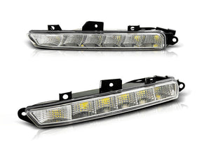 LED Tagfahrlicht Set für Mercedes W212 2009-2013 AMG Stoßstange DRL E-Prüfzeichen