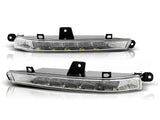 LED Tagfahrlicht Set Chrom für Mercedes S-Klasse W221 AMG 2005-2013, Tagfahrlichter Chrom