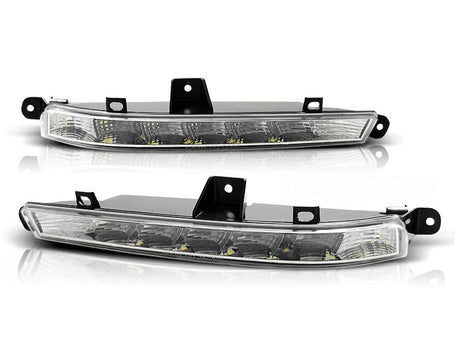 LED Tagfahrlicht Set Chrom für Mercedes S-Klasse W221 AMG Paket 2005-2013 - CR Tuning