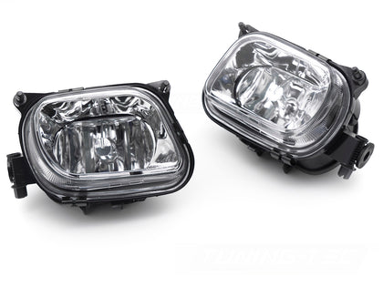 Nebelscheinwerfer Set für Mercedes W210 95-99 CLK C208 A208 SLK R170 klar H1
