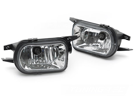 Nebelscheinwerfer Set Mercedes W203 W209 C215 CL203 R171 Klarglas Glas Paar