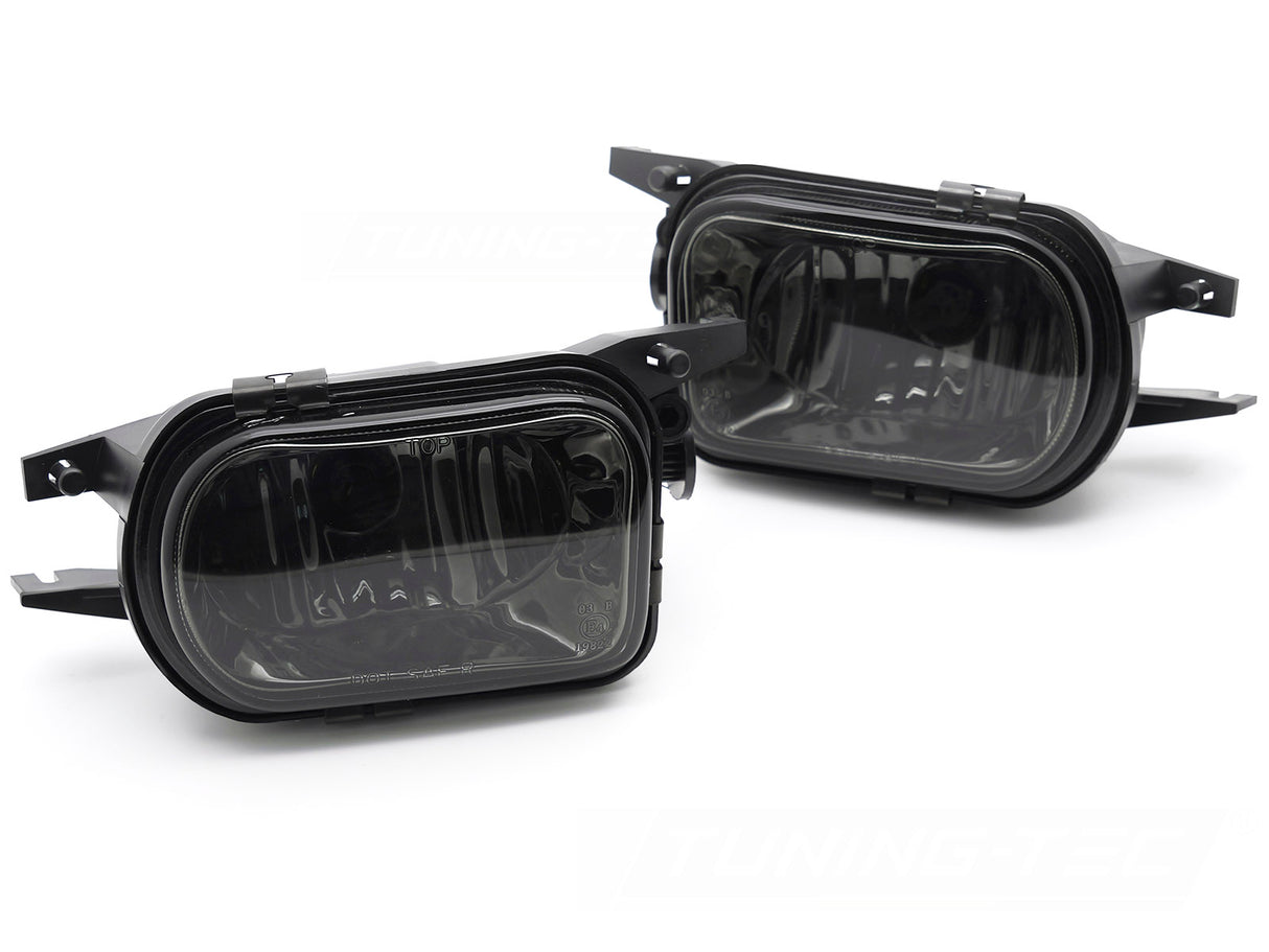 Schwarze Nebelscheinwerfer Set für Mercedes W203 W209 C215 R171 HB4 Glas