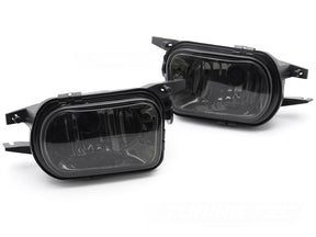 Schwarze Nebelscheinwerfer Set für Mercedes W203 W209 C215 R171 HB4 Glas