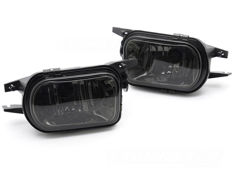 Schwarze Nebelscheinwerfer Set für Mercedes W203 W209 C215 R171 HB4 Glas