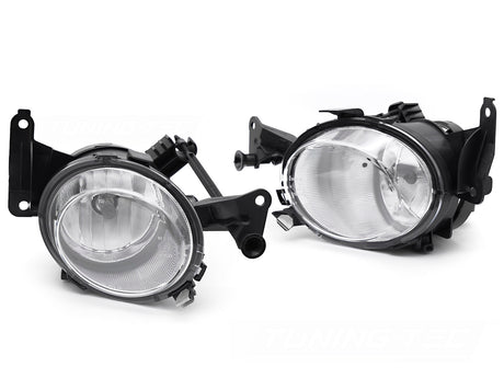 Nebelscheinwerfer Set H10 Klarglas inkl Leuchtmittel CR-Tuning für Opel Corsa D