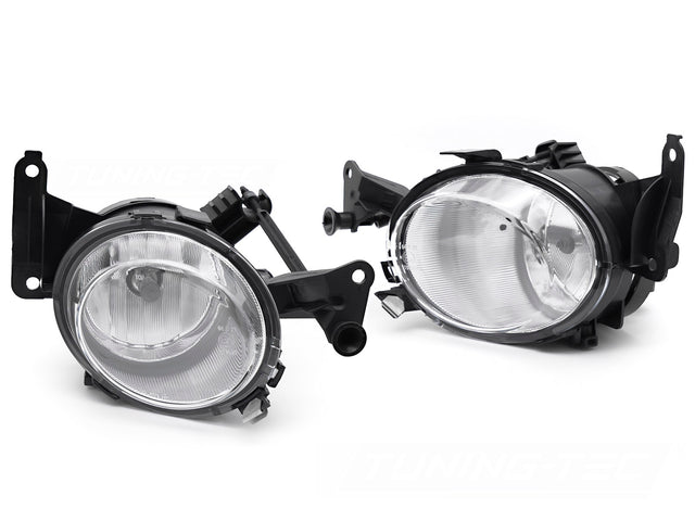 Nebelscheinwerfer Set H10 Klarglas inkl Leuchtmittel CR-Tuning für Opel Corsa D