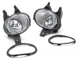 Nebelscheinwerfer Set Peugeot 206 CC Kombi 1998-2007 Klarglas H1 inkl. Zierringe