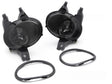 Nebelscheinwerfer Set Peugeot 206 206 CC 1998-2007 H1 Glas, schwarze Optik