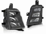 LED Nebelscheinwerfer für VW Golf 7 VII GTI NSW Setpreis Eprüfzeichen schwarz