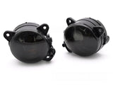 Zwei dunkle Nebelscheinwerfer Set Glas HB4 für VW Polo T5 Touareg Skoda Fabia Tuning Zubehör