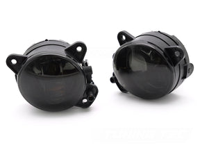 Zwei dunkle Nebelscheinwerfer Set Glas HB4 für VW Polo T5 Touareg Skoda Fabia Tuning Zubehör