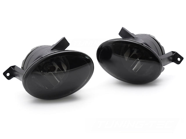Zwei dunkle Glas Nebelscheinwerfer HB4 Set für VW Golf VI, Beetle, Jetta, Tiguan KFZ Tuning
