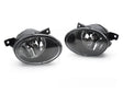 Zwei Nebelscheinwerfer Klarglas Set für VW T5 Transporter Multivan 2010-2015, schwarze Optik, KFZ Tuning