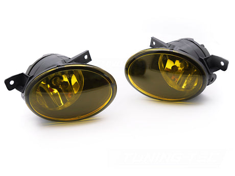 Gelbe Nebelscheinwerfer Set Links Rechts VW T5 Transporter Multivan 2010-2015 - CR Tuning