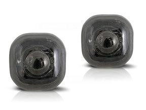 Seitenblinker Set Audi A3 A4 Skoda Fabia Octavia smoke, dunkle Blinkergläser für Tuning