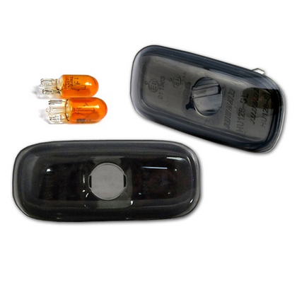 Seitenblinker Set für Audi A3 8L A4 B5 A6 C5 TT 8N rauchglas schwarz smoke