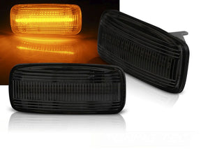 LED Seitenblinker schwarz smoke für Audi A3 A4 A6 TT 8L B5 C5 8N