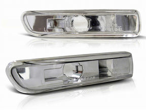 Chrom Seitenblinker für BMW E46 Limo Touring Coupe Cabrio 98-02, klare Optik