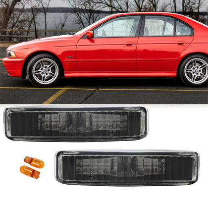 Seitenblinker Set smoke für BMW 5er E39 09/1995-06/2003 schwarz
