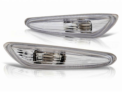 Seitenblinker Set für BMW 5er E60 E61 3er E46 Limo Touring  X3 chrom