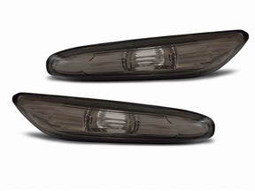 Seitenblinker Set für BMW E81,82,87,88 / E90,91,92,93 / X1 2009-2012 rauchglas - CR Tuning