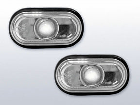 Chrom Seitenblinker für Renault Clio 06.90-05.01, LED Blinker Paar