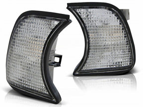 blinker 02.88-12.95, klare Blinkergläser, Tuning Zubehör für BMW E34 weiße Front