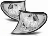 Frontblinker in rauchglas mit Rand Für BMW E46 09/2001-03/2005 Limo Touring