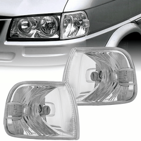 Frontblinker in chrom für VW T4 08.1996-03.2003 Multivan Caravelle Klarglas - CR Tuning