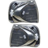 Frontblinker in chrom für VW T4 08.1996-03.2003 Multivan Caravelle Klarglas